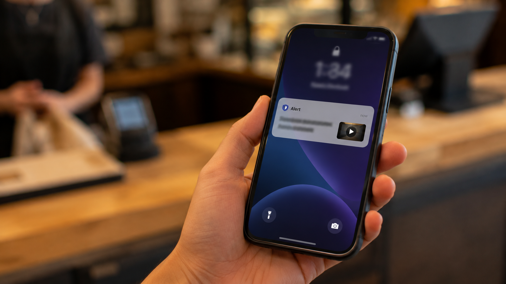 Real-time alert notification